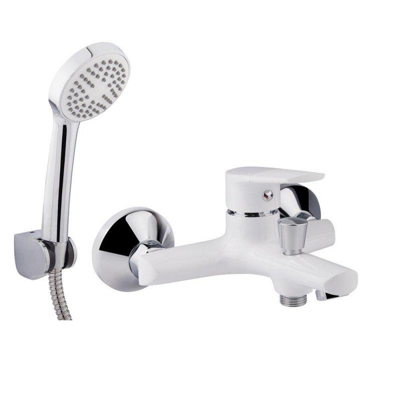 Змішувач для ванни Q-tap Polaris WHI 006 латунь Білий (QTPOLWHI006) Змішувач для ванни Q-tap Polaris WHI 006 латунь Білий (QTPOLWHI006)