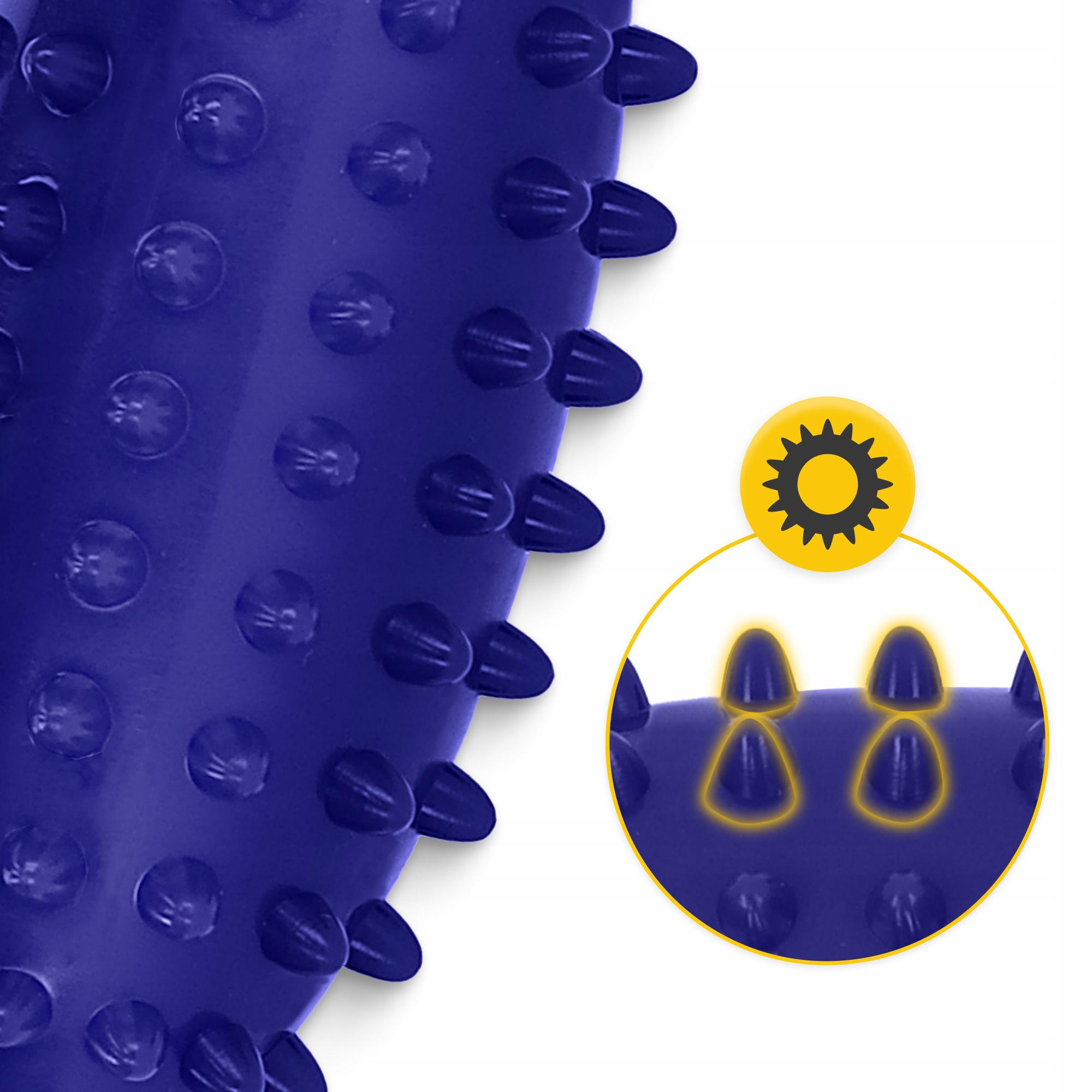 М'яч масажний огірок 4fizjo Spike Bean 11,5x5 см Blue (P-5905973403306) - фото 7 М'яч масажний огірок 4fizjo Spike Bean 11,5x5 см Blue (P-5905973403306) - фото 7