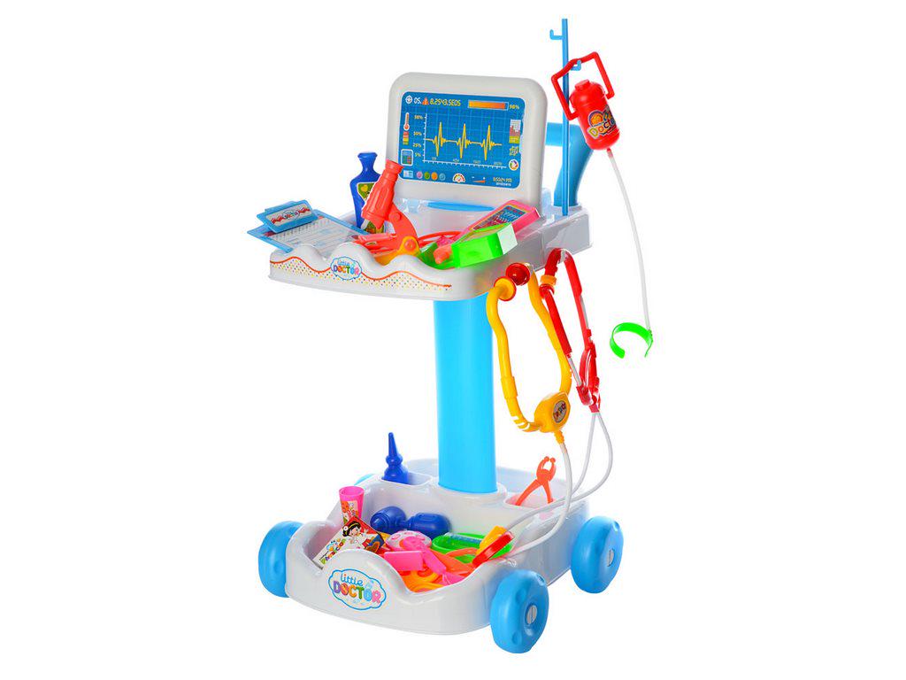 Игровой набор-тележка Limo Toy Умелый доктор 30,5-30-51 см (606-1-5)