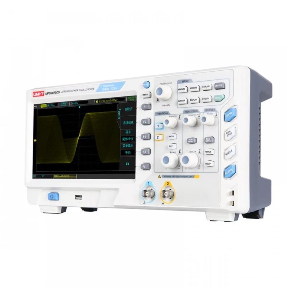 Осциллограф Uni-T UPO2072CS фосфорный (869550) - фото 1 Осциллограф Uni-T UPO2072CS фосфорный (869550) - фото 1