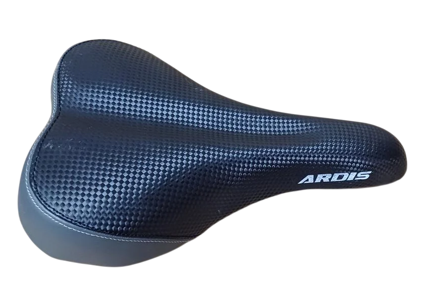 Сідло для велосипеда із замком Чорно-сірий (2308456768)