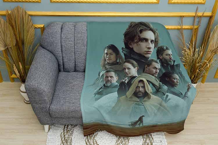 Плед Дюна Duna Film плюш однослойный 150х210 см (112974-1)