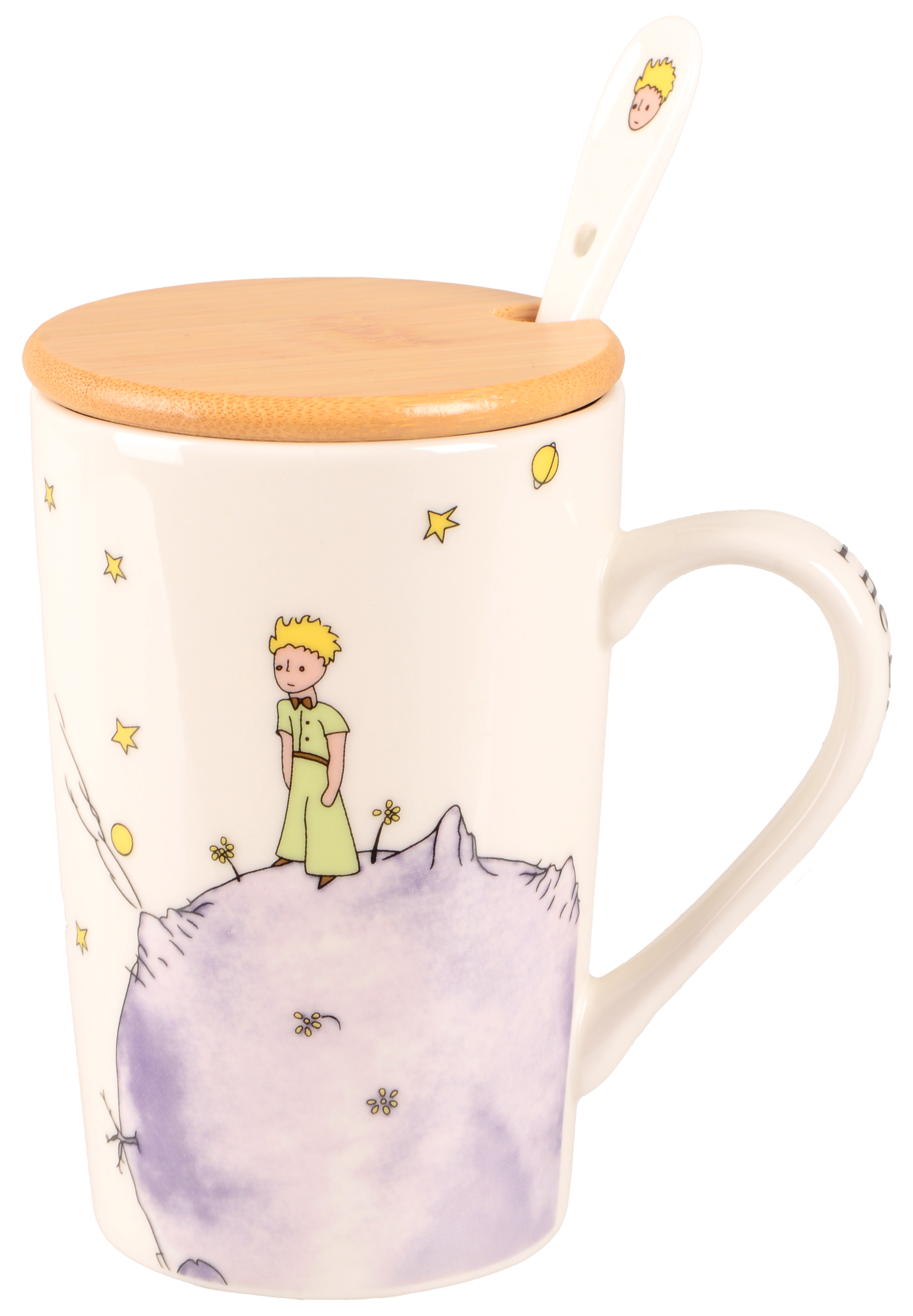 Чашка LED LITTLE PRINCE 360 мл з ложкою (UG-B060500)