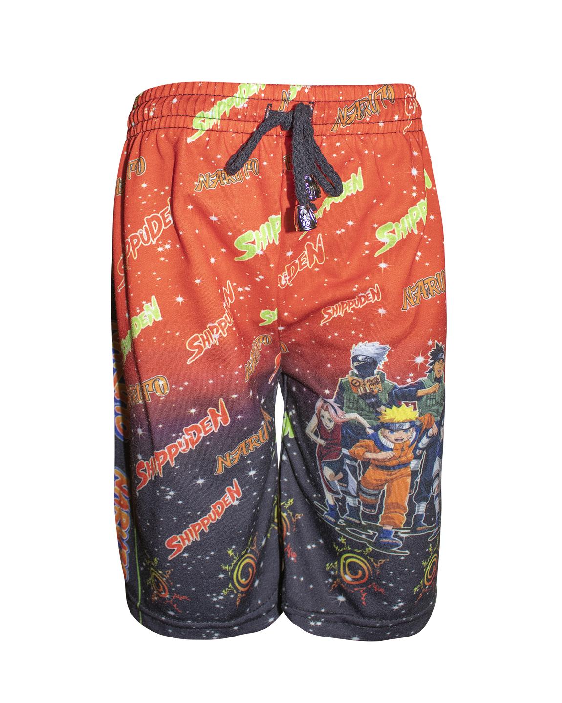 Шорты для мальчика Наруто р. 140 Красный