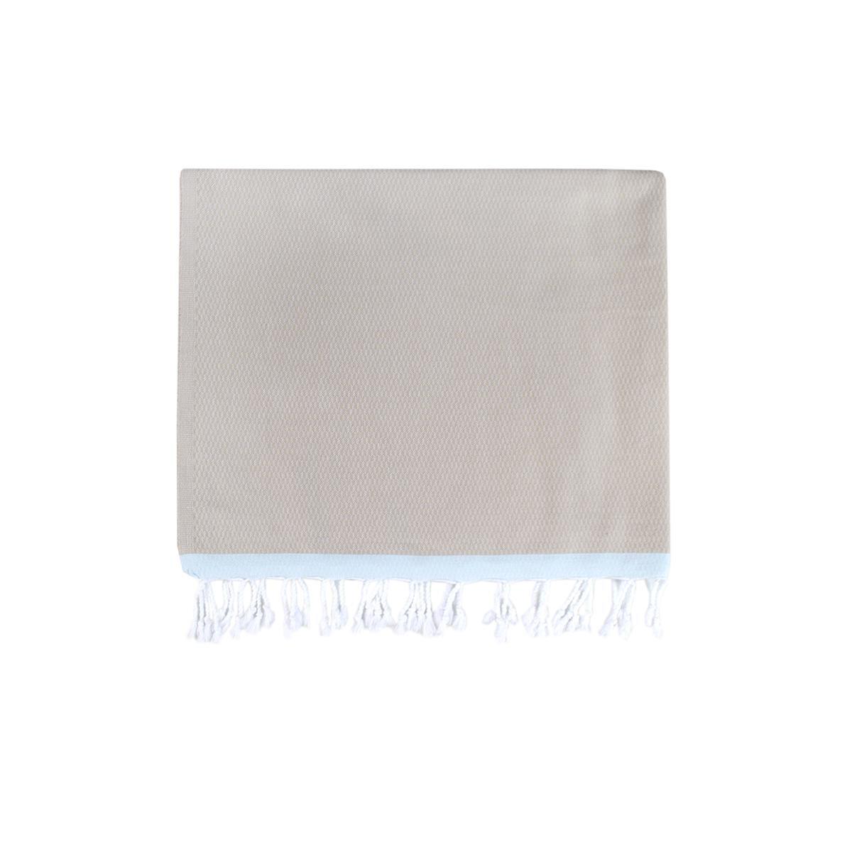 Полотенце Barine Pestemal Basak 180 г/кв. м 95x165 см Бежевый Ментоловый (15289347) - фото 2 Полотенце Barine Pestemal Basak 180 г/кв. м 95x165 см Бежевый Ментоловый (15289347) - фото 2