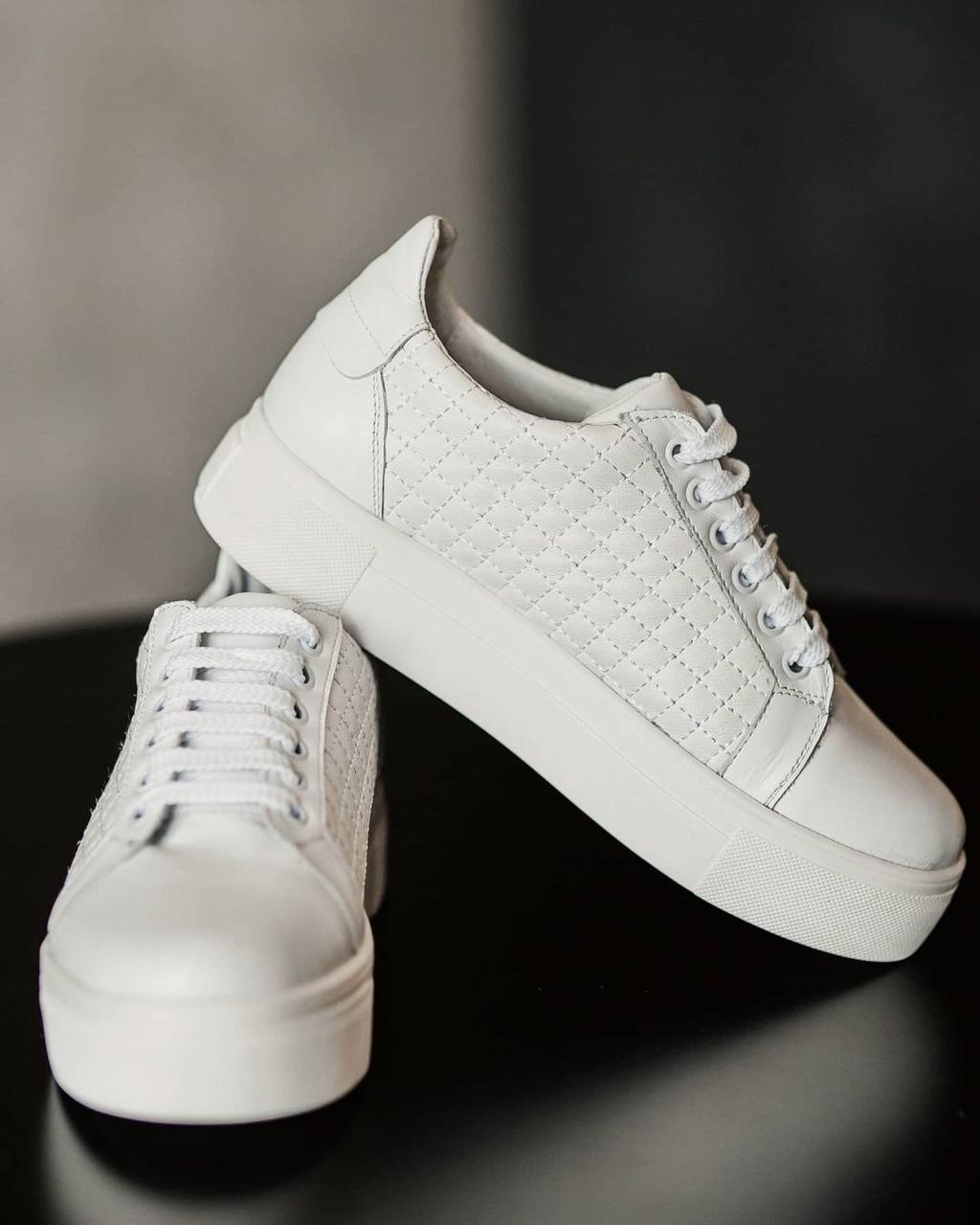 Кеды женские Bistfor кожа р. 41 Белый - фото 2 Кеды женские Bistfor кожа р. 41 Белый - фото 2