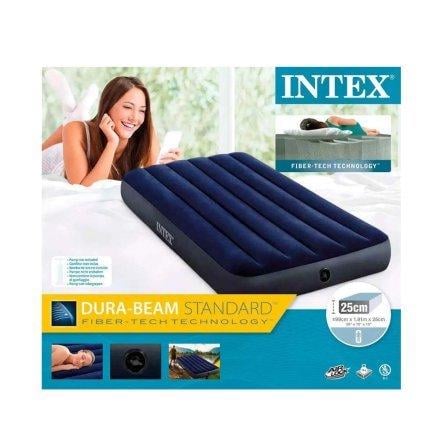 Матрас Intex одноместный надувной 191x99x25 см - фото 3