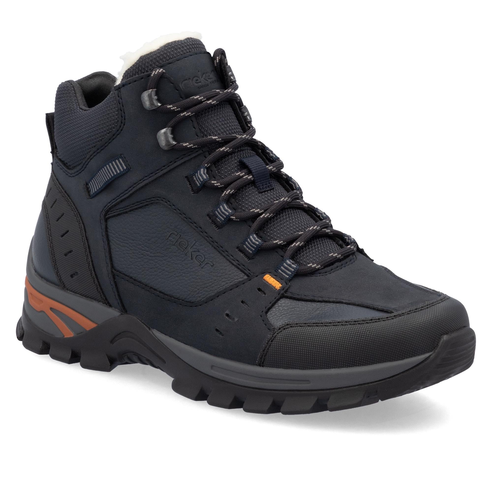 Ботинки мужские зимние RIEKER спортивные р. 42 Синий (13171-42)