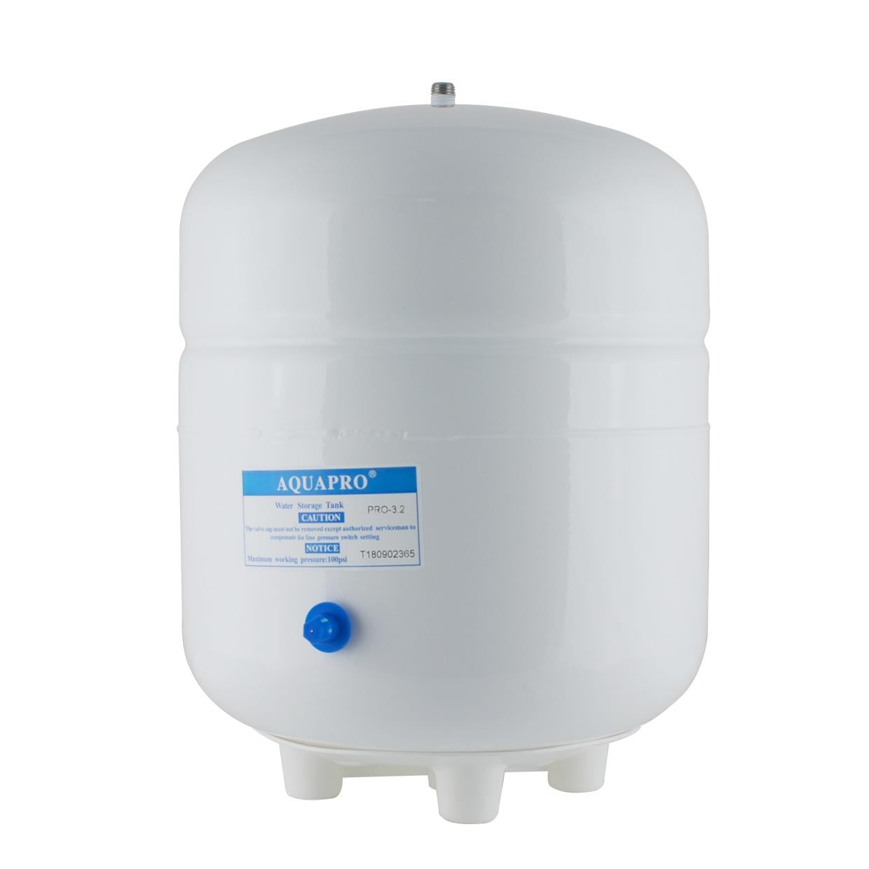 Емкость накопительная металлическая TankPro ROT-3,2 Gal/15 л Белый (RFL-234)