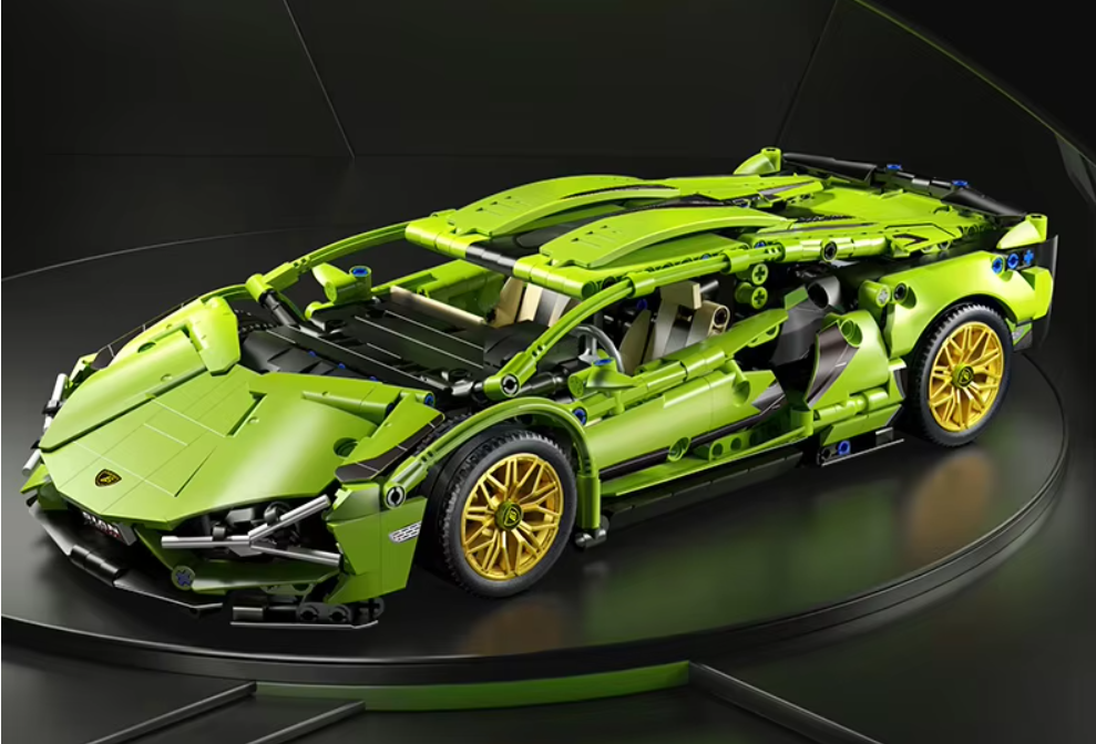 Конструктор Lamborghini 36х16,5х8,5 см 1280 шт. (2622992400) - фото 5