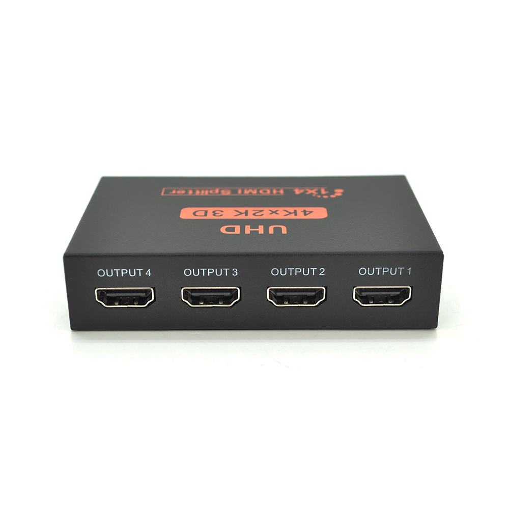 Сплиттер HDMI VOLTRONIC 1x4 активный 4K/2K/3D/1080P DC5V/2A (YUT_V2759)