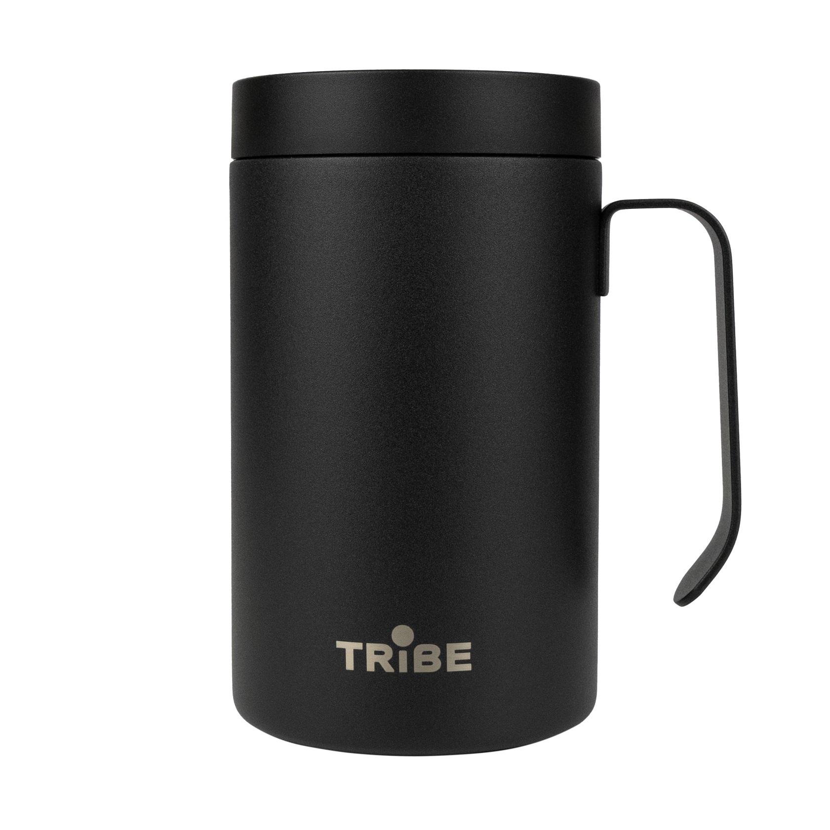 Термокружка с ручкой Tribe Adventure Mug 450 мл (T-FA-0032-black) Термокружка с ручкой Tribe Adventure Mug 450 мл (T-FA-0032-black)
