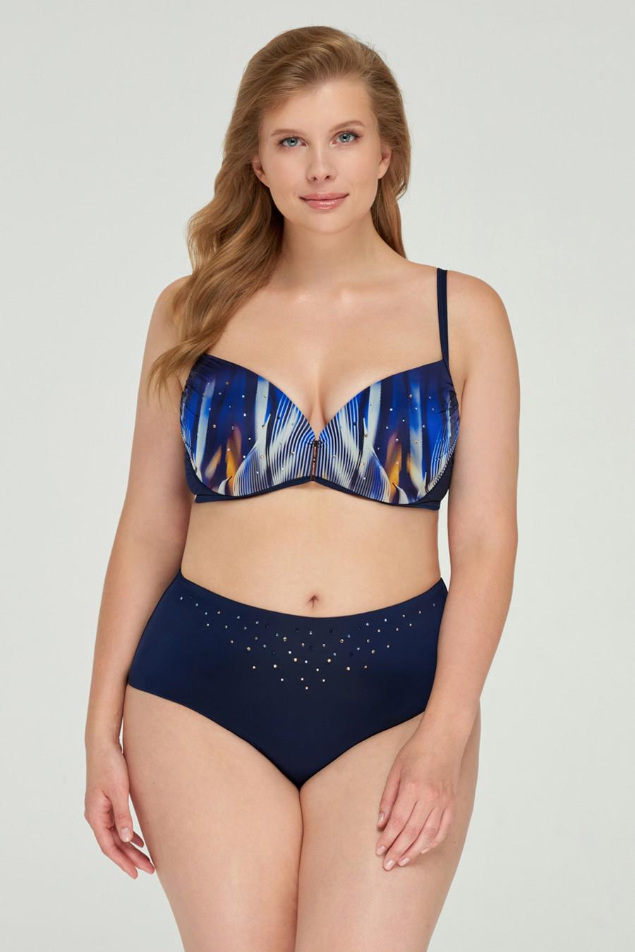 Верх купальника с уплотненной чашкой Marc&Andre 50E Синий (71287) - фото 2