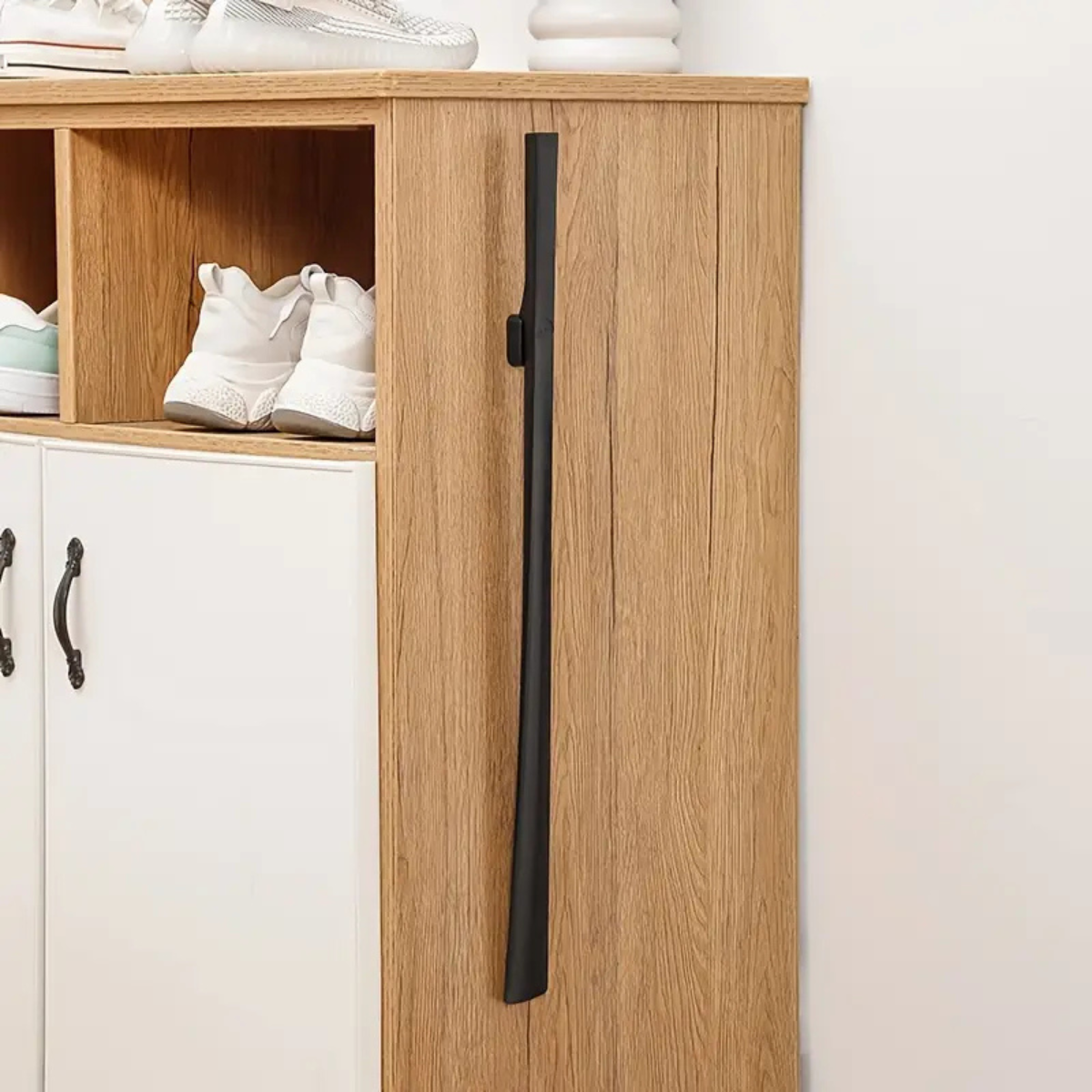 Лопатка для обуви PulerShoes длинная с магнитным держателем Черный (2015) - фото 6