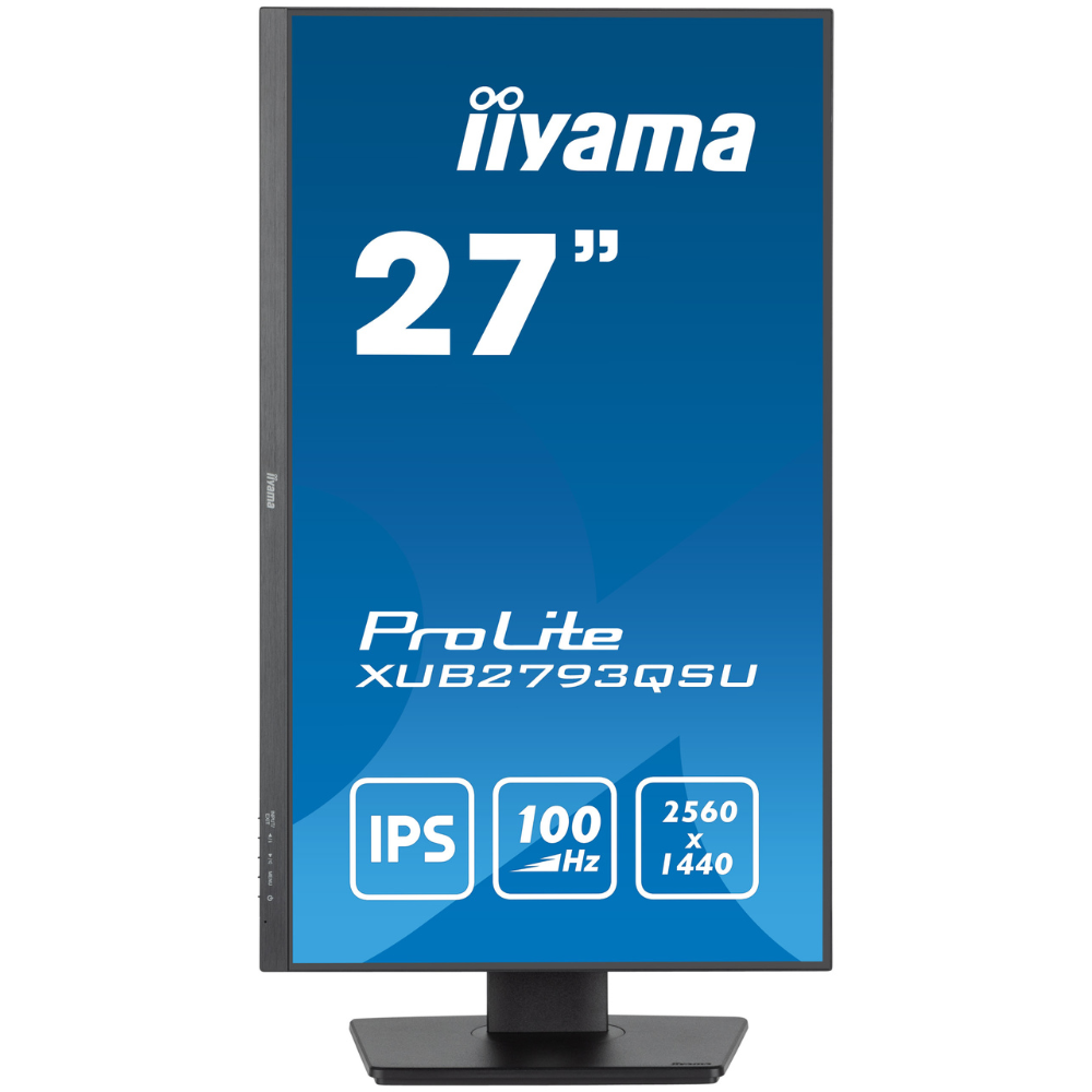 Монітор ігровий IPS Iiyama XUB2793QSU-B6 безрамковий/поворотний екран 27" Чорний (a203b17e) - фото 4