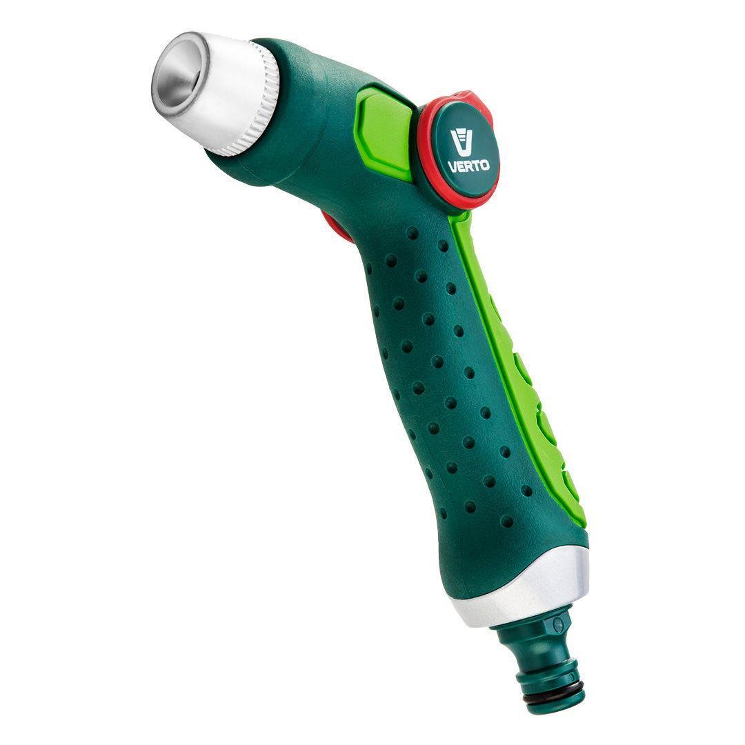 Садовый ороситель Verto 15G709 185 мм 1/2«-3/4» пистолетный 1 функция (22399)