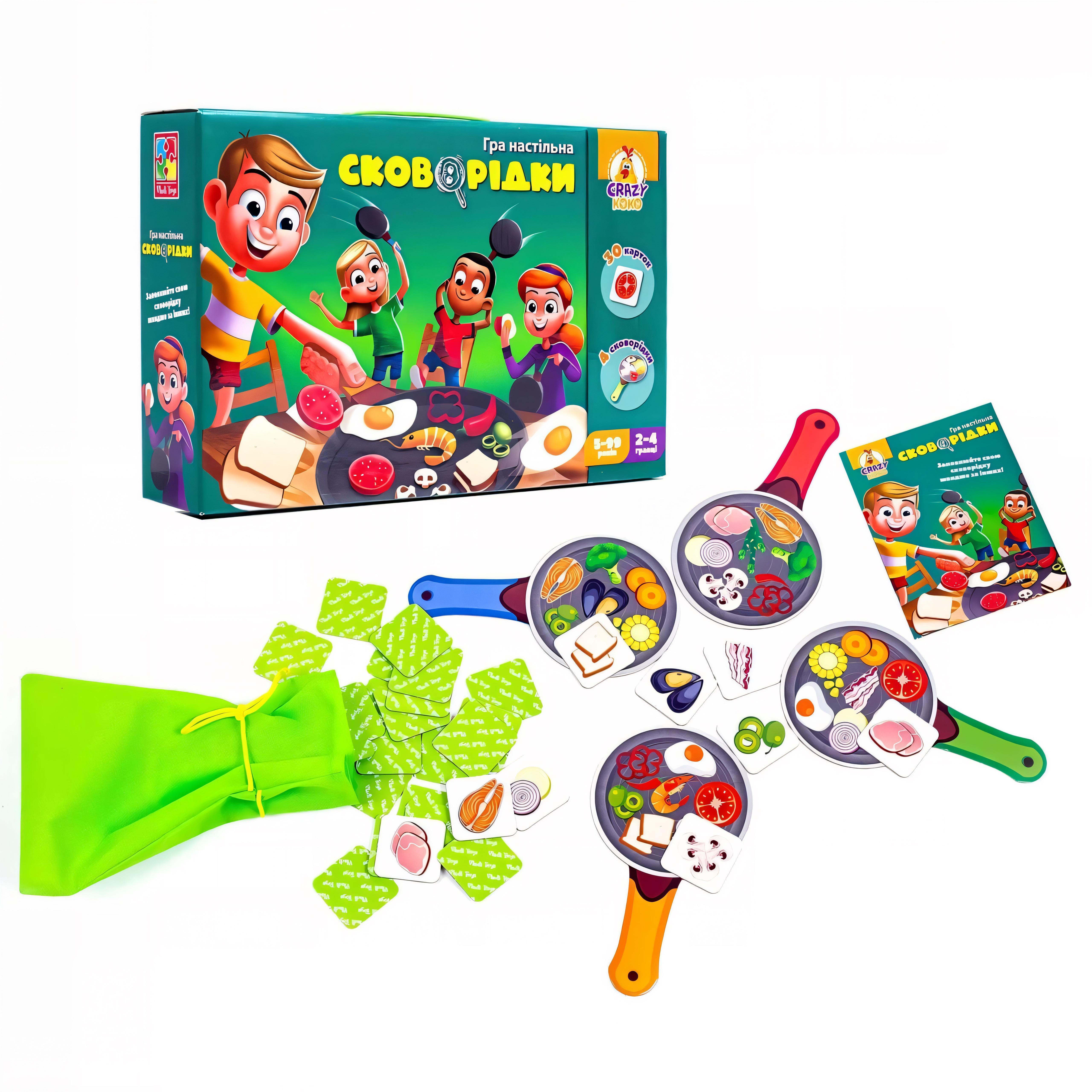 Игра на скорость Сковороды от 4 лет (VT2309-01)