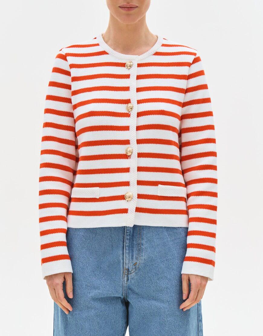 Кардиган Sailor жіночий J.D.WOOL мульти XS-S Кардиган Sailor жіночий J.D.WOOL мульти XS-S