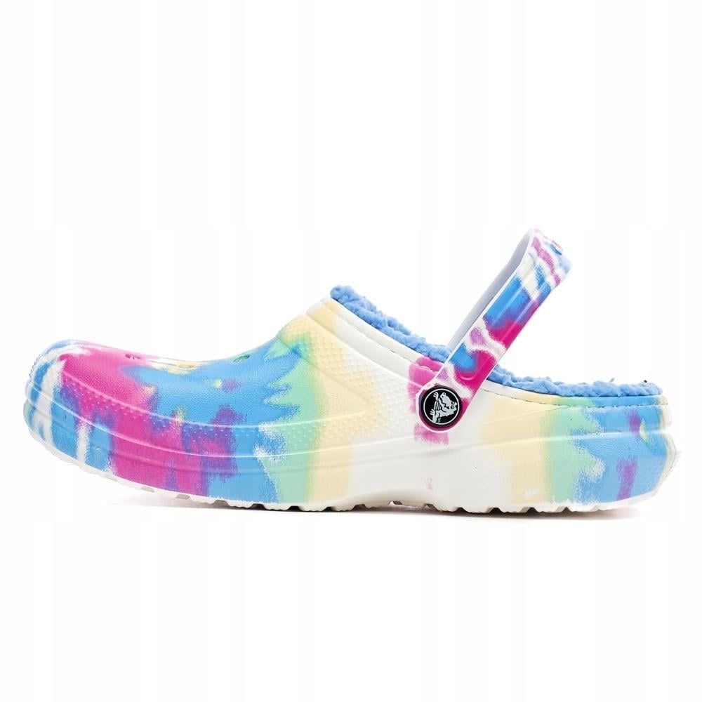 Шлепанцы утепленные Crocs CLassic Tie-Dye Lined CLog р. 41-42 - фото 5