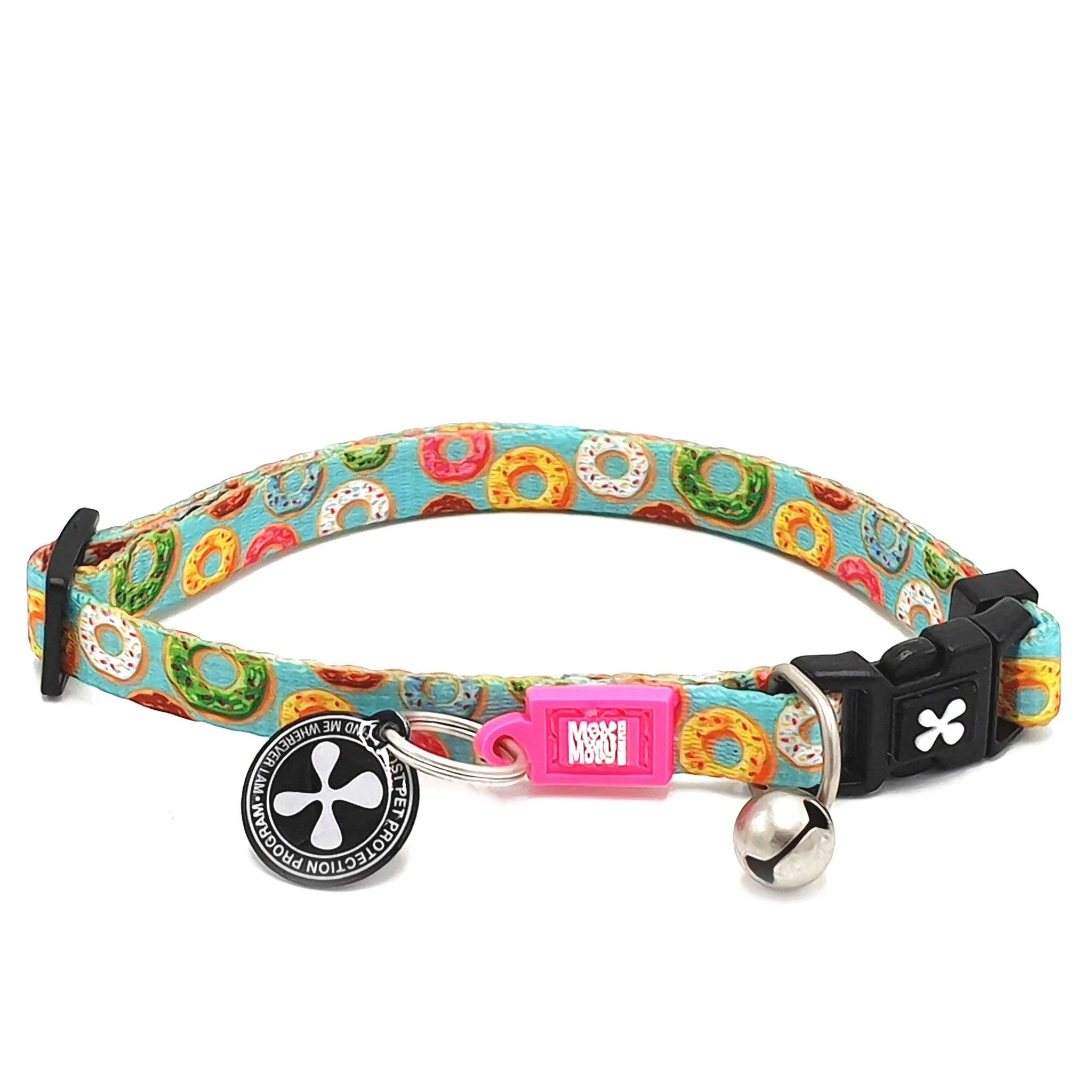 Ошейник для кошек Max & Molly Smart ID Cat Collar Donuts One Size (2670646491)