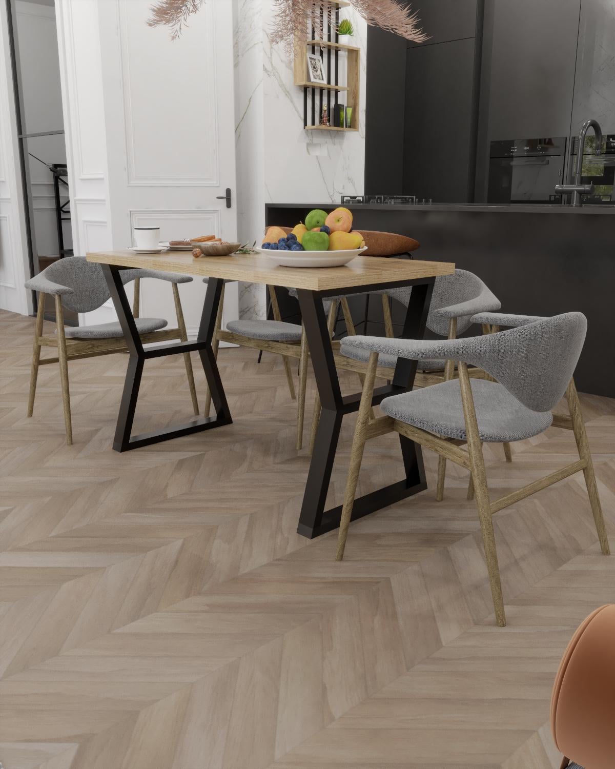 Обеденный стол EcoLoft Астерон DSP-1445-1 в стиле лофт (33819876) Обеденный стол EcoLoft Астерон DSP-1445-1 в стиле лофт (33819876)