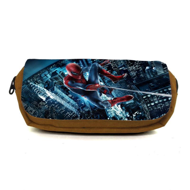 Пенал школьный Паук Spiderman-019 Оранжевый (1559444102)