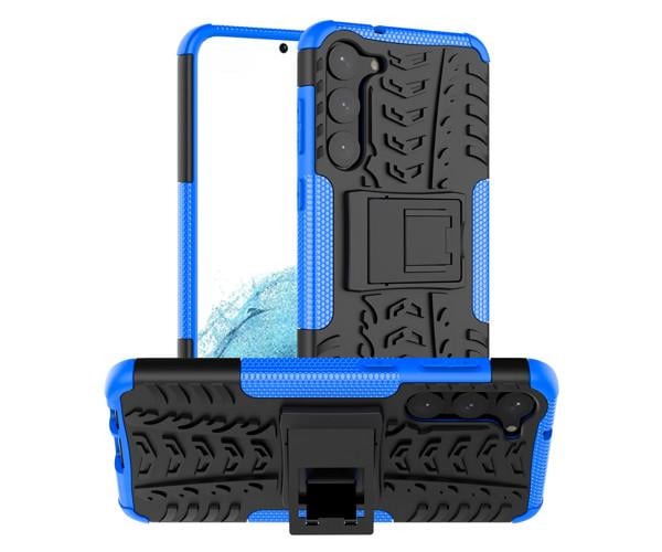 Бронированный чехол Armored Case для Samsung Galaxy S23 Синий