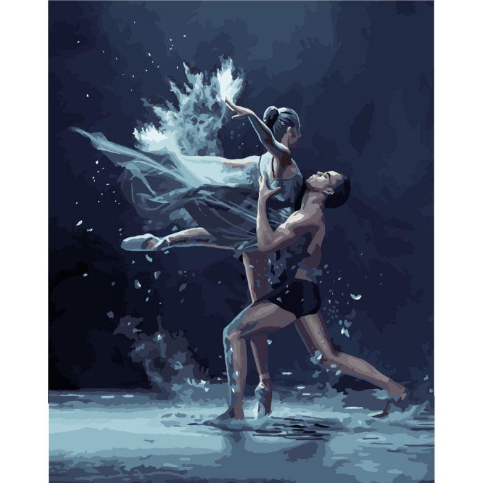 Картина по номерам Идейка Люди "Покоряя стихию" 40х50 см (KHO4513)