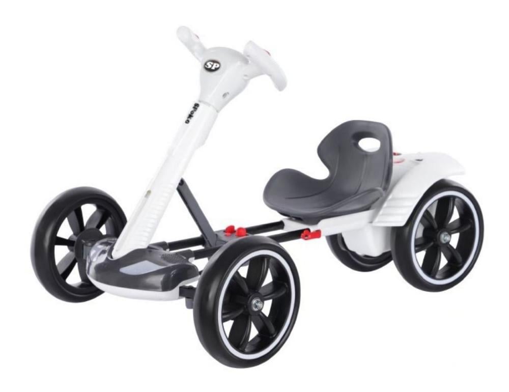 Детский электрокарт Spoko SP-V17 6V4,5 с пультом управления Белый (42412107)