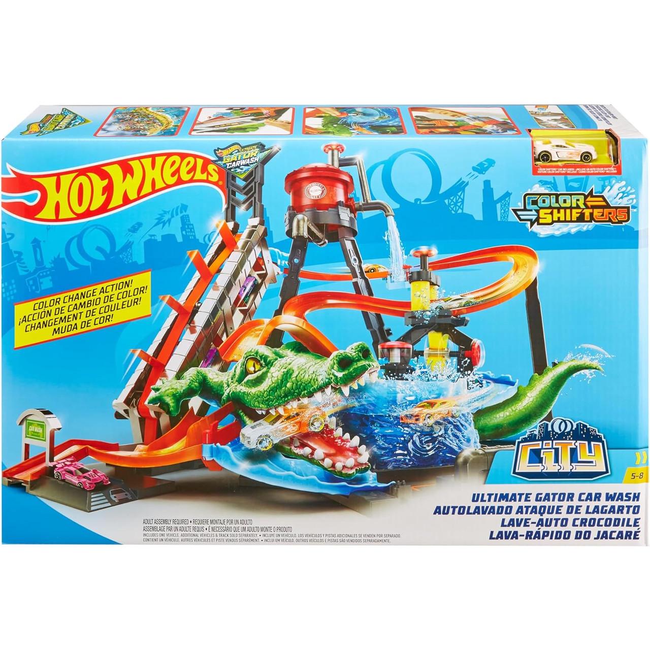 Трек Hot Wheels Ultimate Gator Car Wash (FTB67)