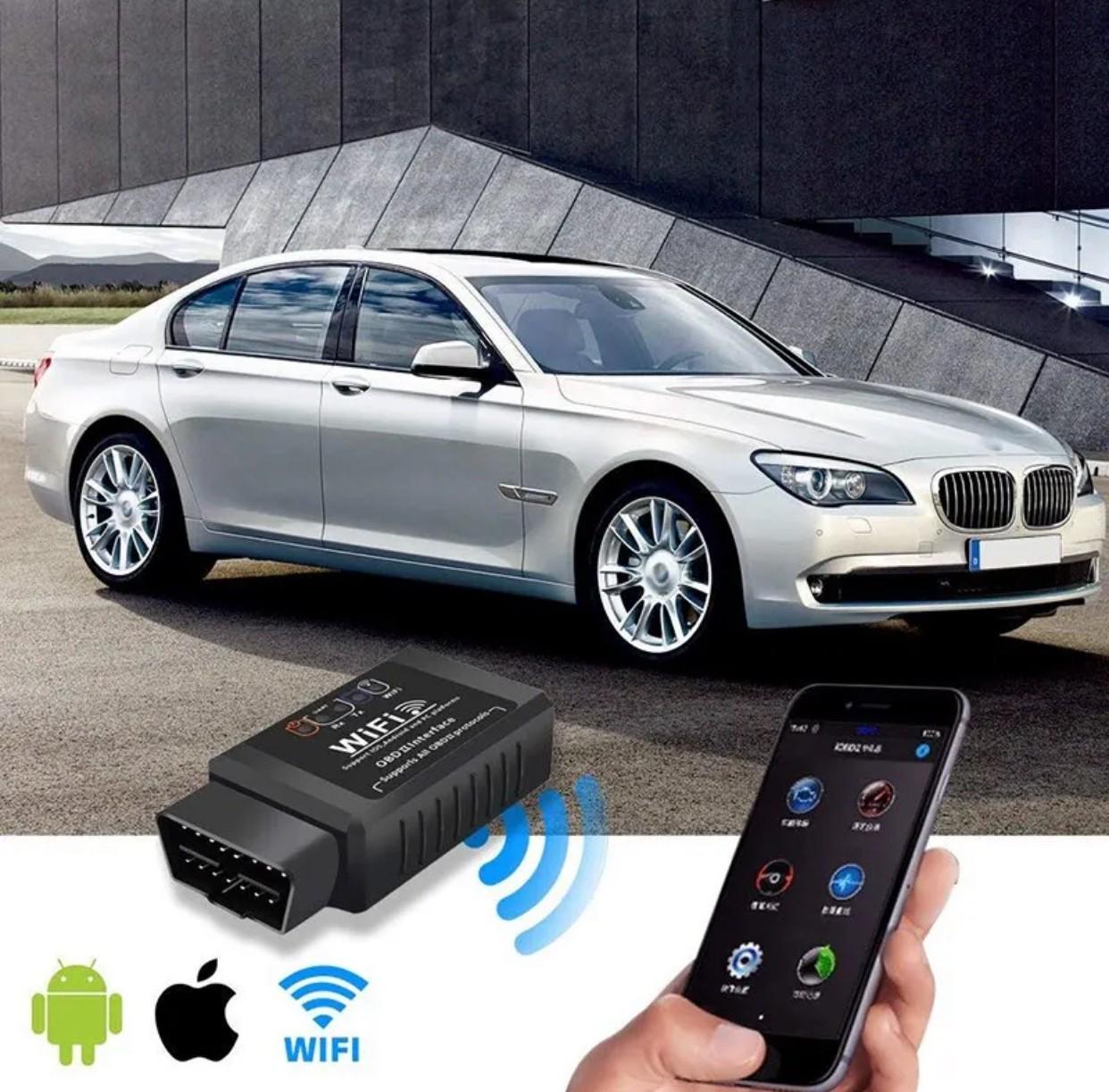 Сканер OBD 2 WI-FI ELM326 V 1.5 IOS/Android/Windows - фото 2