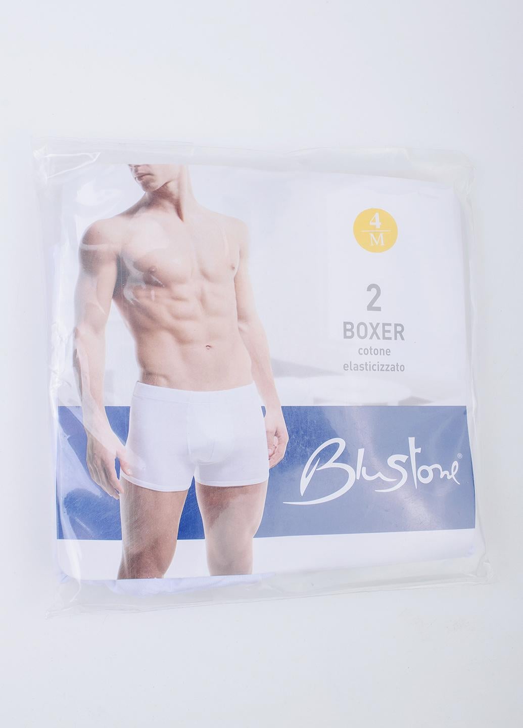 Трусы мужские боксеры Blustone 2 шт. р. 52/XL Белый (34520024)