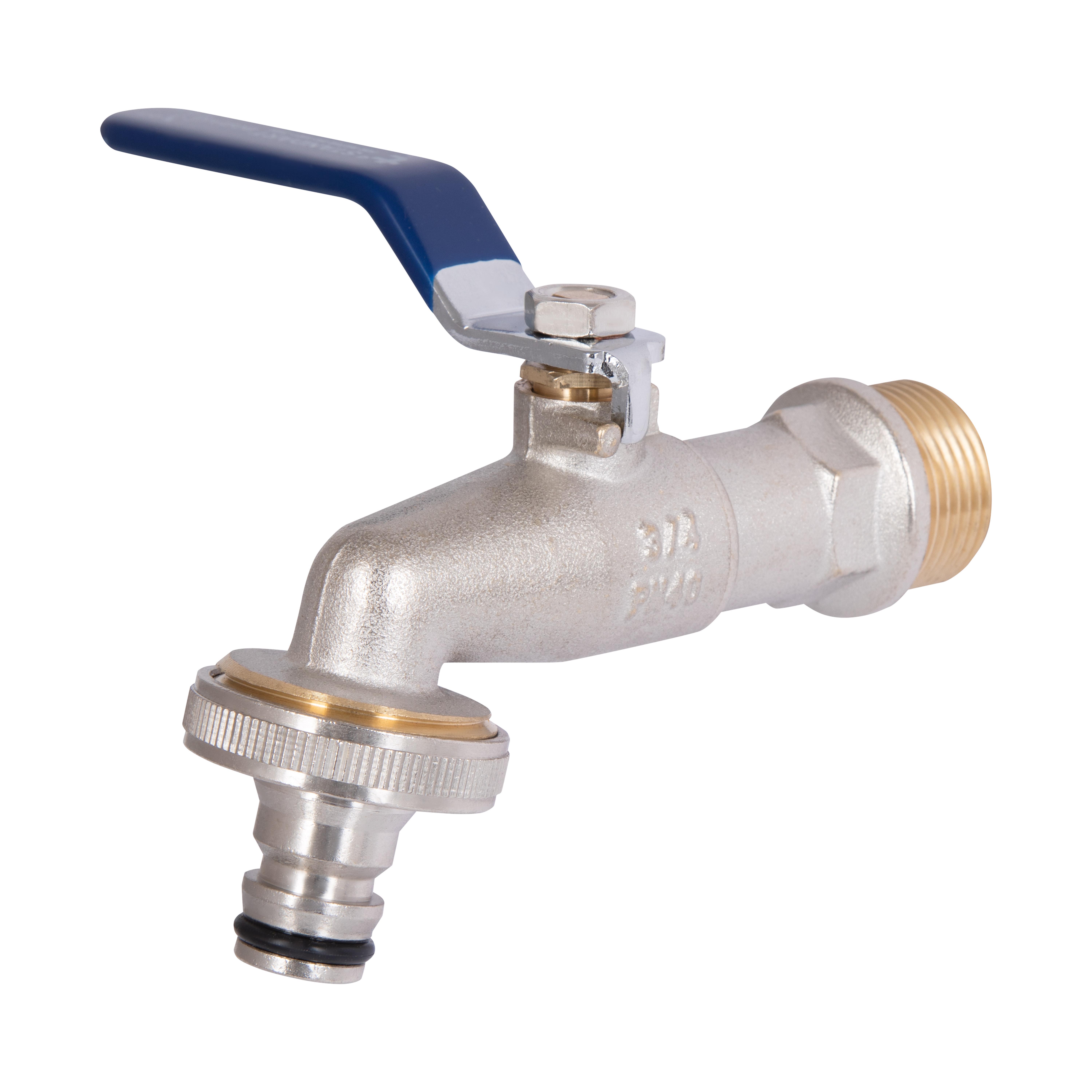 Кран кульовий Thermo Alliance для поливу Standart 3/4"З латунь (SD140W20)