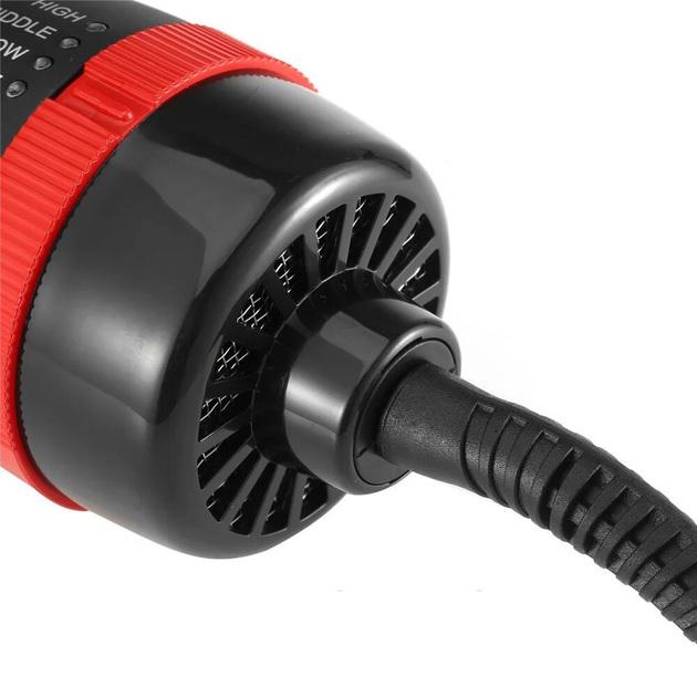 Стайлер VGR V-415 1000W для укладання та сушіння волосся Black/Red (618470) - фото 3