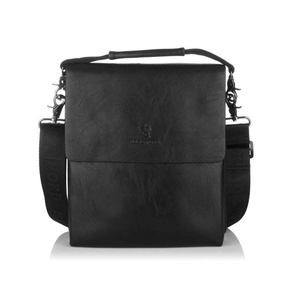 Сумка мужская Evans 22х5х27,5 см Black (118411)