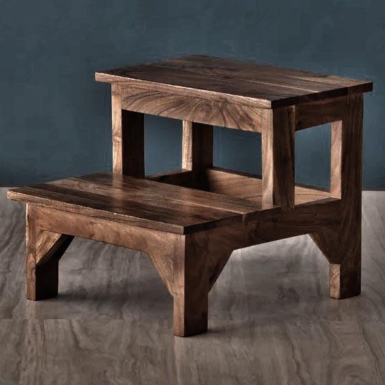 Скамейка-ступенька из дерева Джоко Сепия (ССТ-009108)