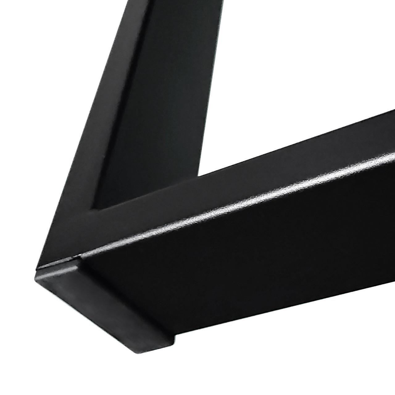 Опора для стола из металла 600х60 мм H 730 мм 60x20 мм Черный (1186) - фото 5 Опора для стола из металла 600х60 мм H 730 мм 60x20 мм Черный (1186) - фото 5