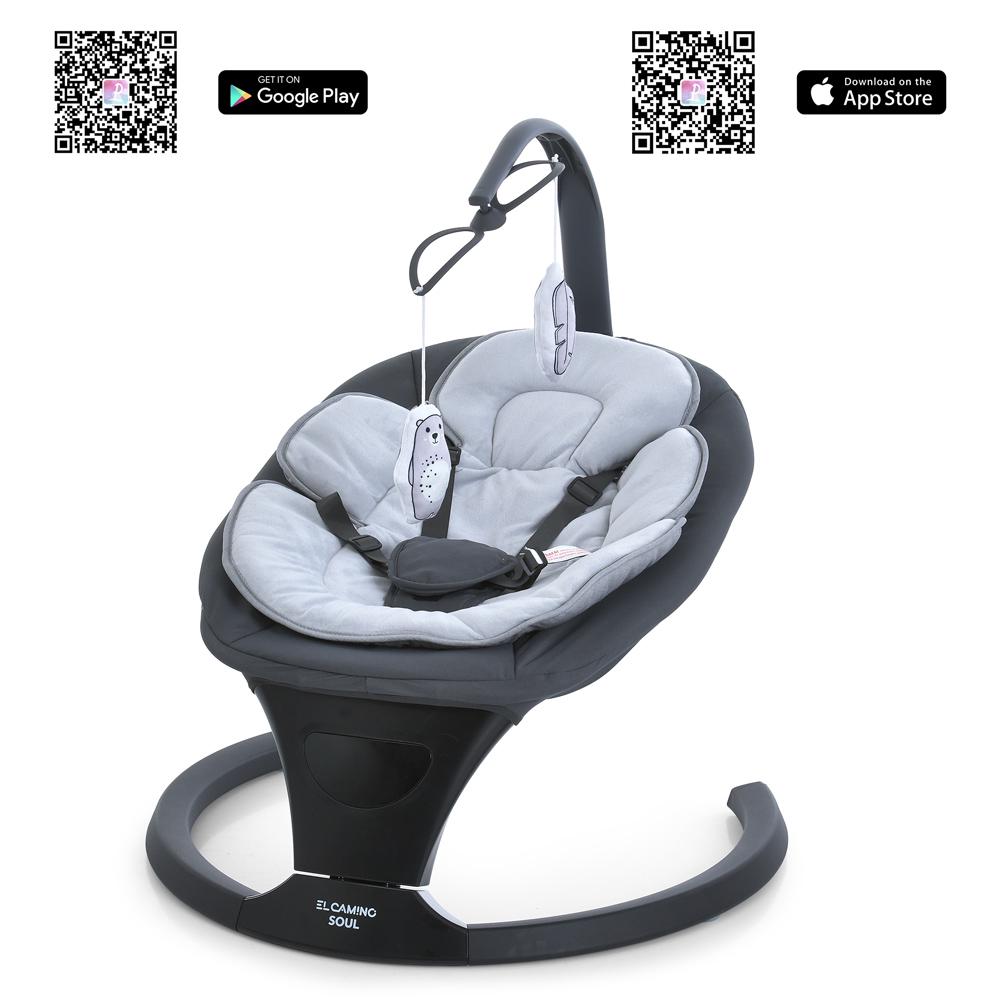 Центр заколисуючий El Camino ME 1175 SOUL з пультом керування Темно-сірий - фото 2 Центр заколисуючий El Camino ME 1175 SOUL з пультом керування Темно-сірий - фото 2