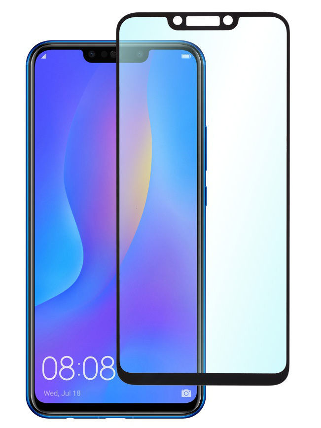 Защитное стекло для Huawei P Smart Plus полная проклейка экрана