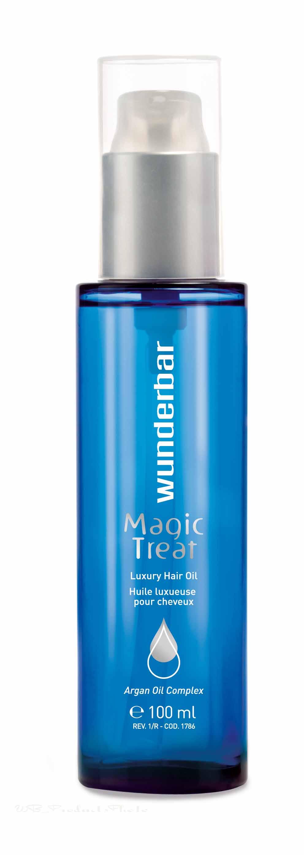 Олія для волосся WUNDERBAR Magic Treat c аргановим комплексом для фарбованого волосся 100 мл (8956312) - фото 1 Олія для волосся WUNDERBAR Magic Treat c аргановим комплексом для фарбованого волосся 100 мл (8956312) - фото 1