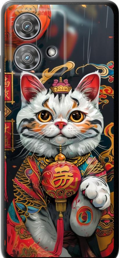 Чехол на Motorola Edge 40 Neo China Cat v2 (6135u-3342-42517)