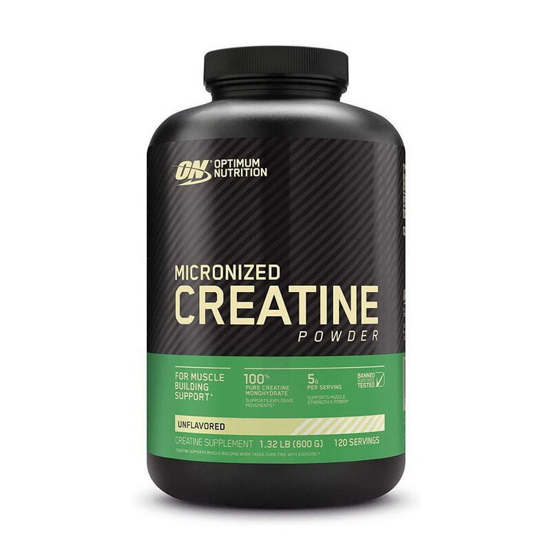 Креатин моногідрат мікронізований Optimum Nutrition Micronized Creatine Powder 600 г Без смаку
