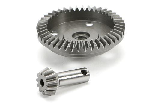 Запчастина для моделей Team Magic E5 Option Part-Machined Bevel Gear 43T/11T (36249)