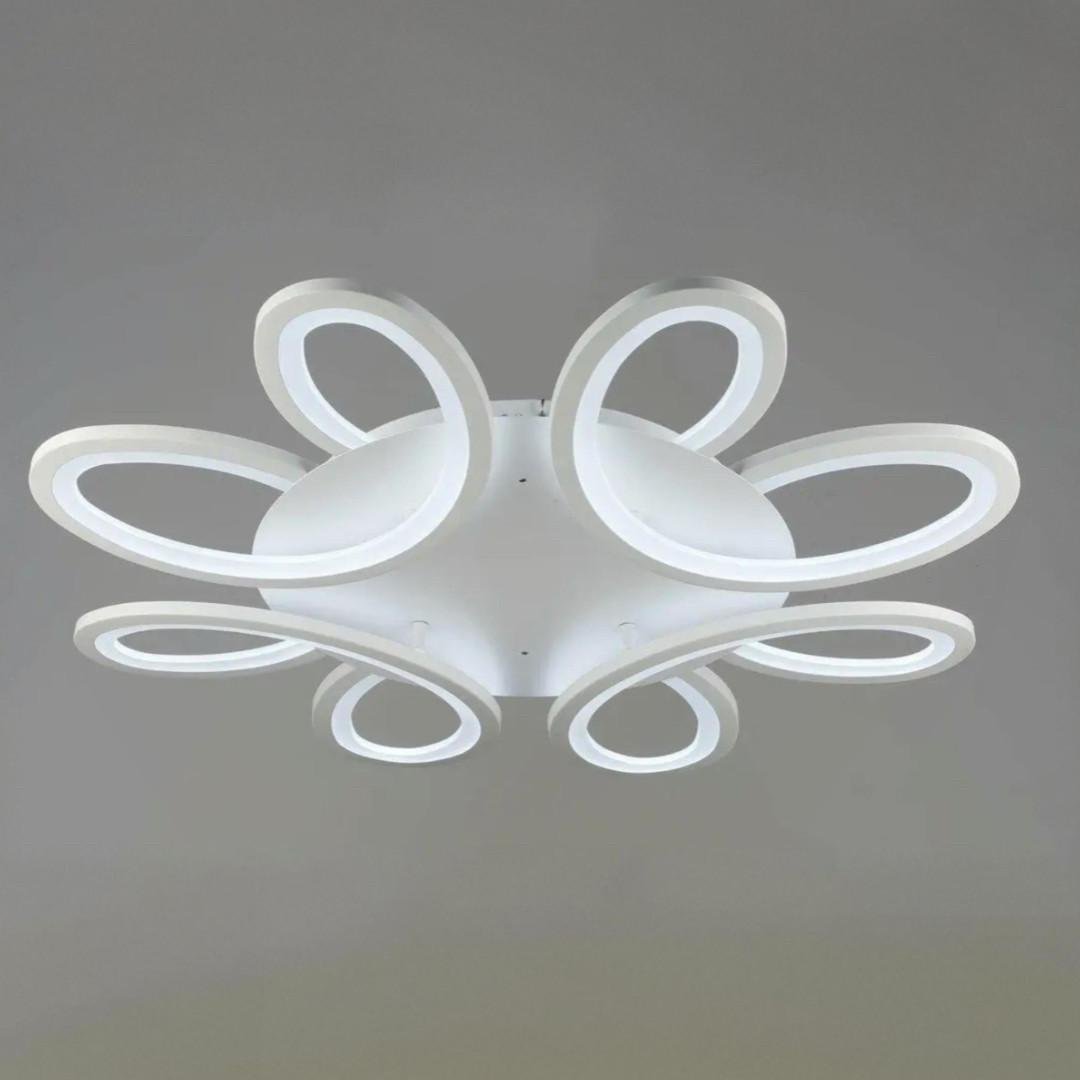 Люстра светодиодная Sirius акриловая 48W 3000-6500К Белый (B YH1181/4)