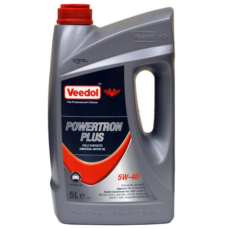 Моторна олива Veedol POWERTRON PLUS 5W40 5 л