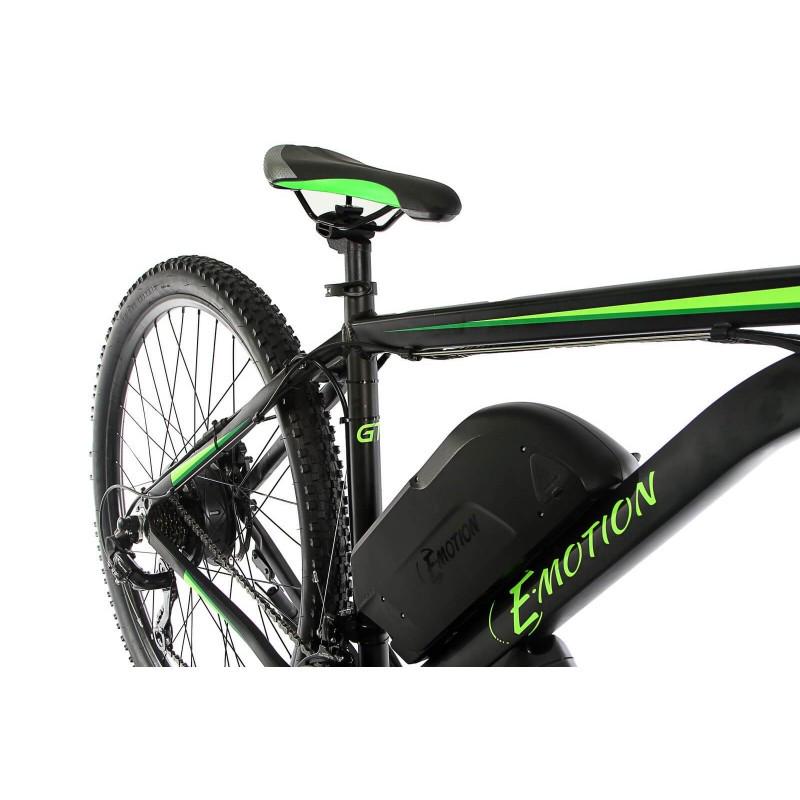 Електровелосипед E-Motion MTB GT механічні гальма 29"/19" 48V 16Ah 500W Чорно-зелений (EMTB2919GT4815500BGM) - фото 5