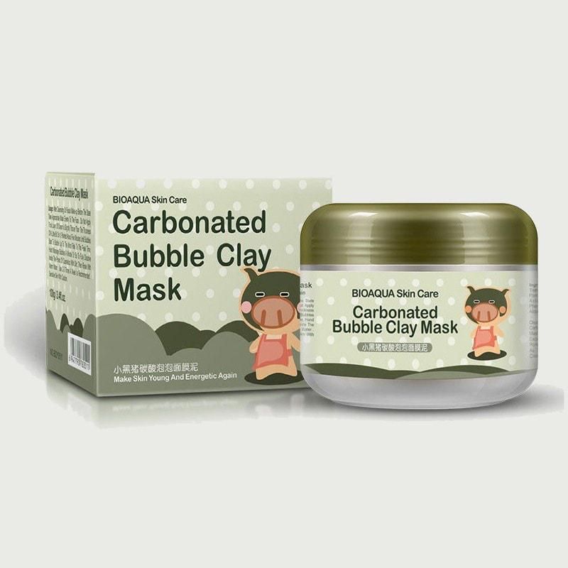 Пузырьковая глиняная маска Bioaqua 100 грамм