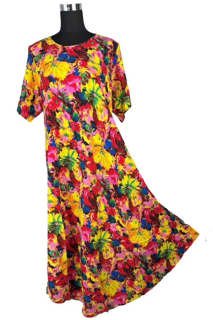 Платье женское летнее длинное 2XL Разноцветный (2613874192) Платье женское летнее длинное 2XL Разноцветный (2613874192)
