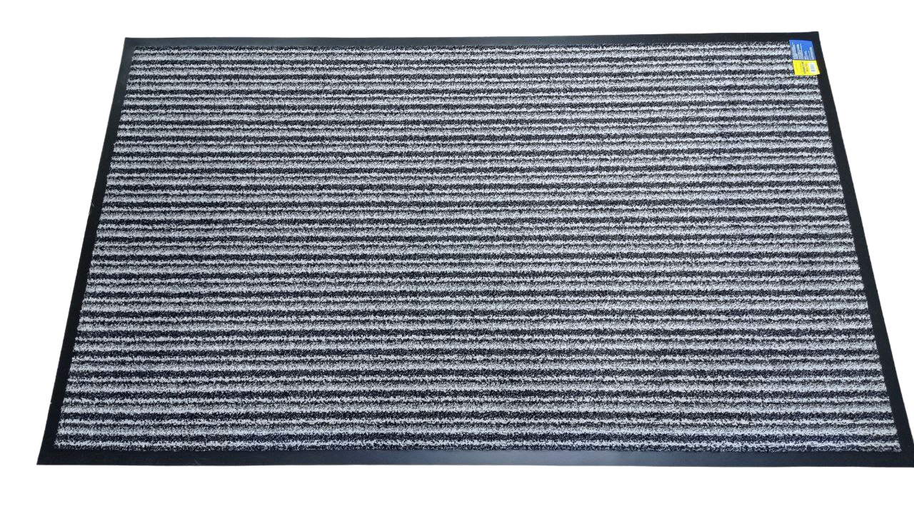 Коврик придверный ASSORTI серый 150х90 см