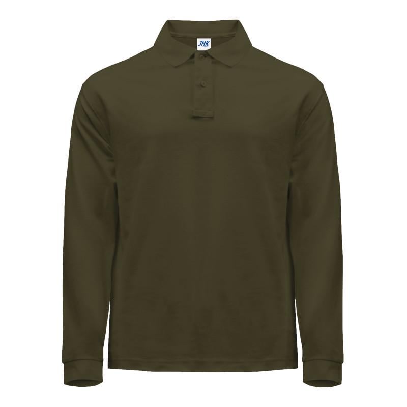Поло JHK POLO REGULAR MAN LS XXL Хаки (KH)